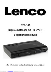 LENCO STB-100 Bedienungsanleitung