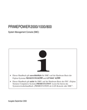 Fujitsu PRIMEPOWER1000 Handbuch