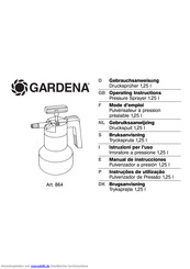 Gardena 864 Gebrauchsanweisung