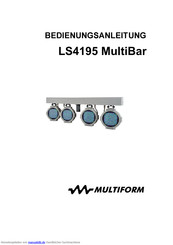 Multiform MultiBar LS4195 Bedienungsanleitung