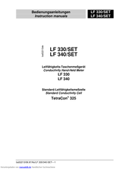 TetraCon LF 340/SET Bedienungsanleitungen