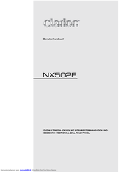 Clarion NX502E Benutzerhandbuch