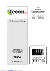 TECON T238A Bedienungsanleitung