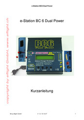 Bantam E-station BC6 Dual Power Kurzanleitung