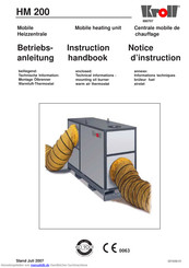Kroll HM 200 Betriebsanleitung