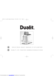 Dualit Lite Soft Touch Gebrauchsanleitung