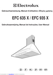 Electrolux EFC 635 X Gebrauchsanweisung