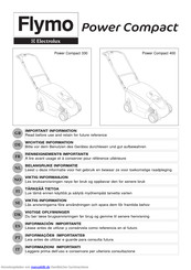 Flymo Power Compact 330 Wichtige Information