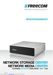 Freecom NETWORK STORAGE CENTER Benutzerhandbuch