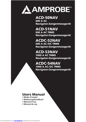 Amprobe ACDC-54NAV Bedienungsanleitung