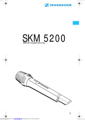 Sennheiser SKM 5200 Bedienungsanleitung