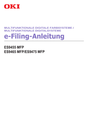 Oki ES9455 MFP Anleitung