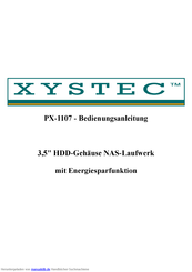 Xystec PX-1107 Bedienungsanleitung