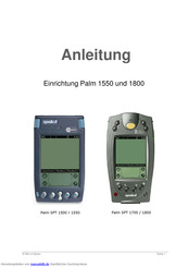 Symbol Palm SPT 1500 Anleitung