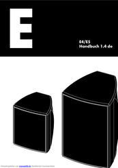 DBaudio E4 Handbuch