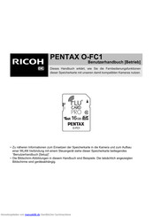Pentax O-FC1 Benutzerhandbuch