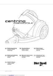Dirt Devil M2991-2 Centrino Cleancontrol 2 Bedienungsanleitung