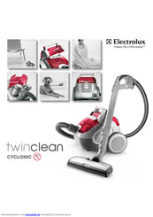 Electrolux twinclean z8211 Bedienungsanleitung