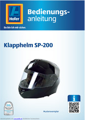 Hofer SP-200 Bedienungsanleitung