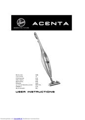 Hoover Acenta Handbuch