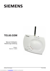Siemens TEL60.GSM Bedienungsanleitung