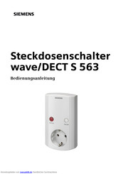 Siemens DECT S 563 Bedienungsanleitung