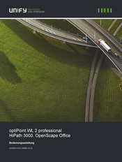 Unify optiPoint WL 2 professional Bedienungsanleitung