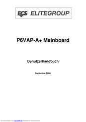 ECS P6VAP-A+ Benutzerhandbuch