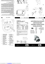 Calix PH 1000-L Einbauanleitung