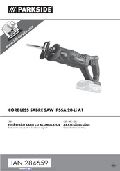 Parkside PSSA 20-Li A1 Originalbetriebsanleitung