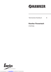 Hawker Powertech Technisches Handbuch