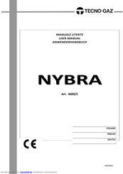 Tecno-gaz nybra 4600s Anwenderhandbuch