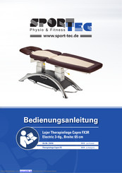 Sportec Capre FX3R Bedienungsanleitung