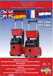 Numatic PPT 220A Handbuch