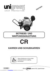Unigreen CR series Betriebsanleitung