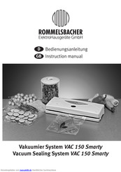 Rommelsbacher VAC150 Smarty Bedienungsanleitung