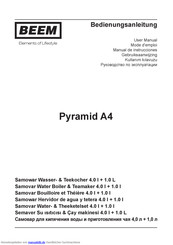Beem Pyramid A4 Bedienungsanleitung