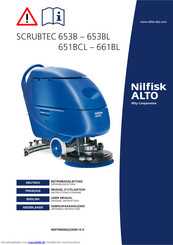 Nilfisk-ALTO SCRUBTEC 651BCL Betriebsanleitung