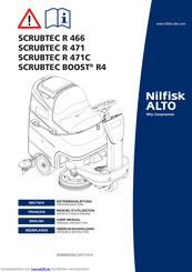 Nilfisk-ALTO SCRUBTEC R 471C Betriebsanleitung