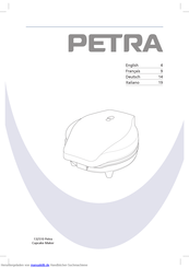 Petra Cupcake Maker CM 10.00 Handbuch