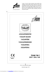 Team YM 1 Gebrauchsanleitung