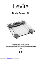 Levita Body Scale 101 Bedienungsanleitung