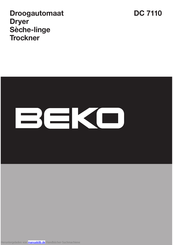 BEKO DC 7110 Handbuch