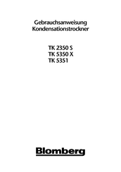 Blomberg TK 2350S Gebrauchsanweisung