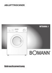 Bomann WT 5009.1 Gebrauchsanweisung