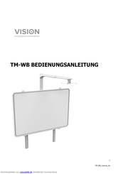 Vision TM-WB Bedienungsanleitung