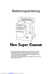 NEO Super Cascom Bedienungsanleitung