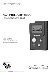 SwissPhone TRIO Bedienungsanleitung