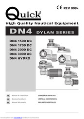 Quick DYLAN DN4 HYDRO Benutzerhandbuch