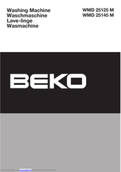 BEKO WMD 26120 M Handbuch